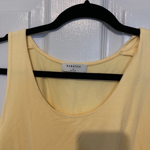 Babaton Jeronimo Tank, Light Yellow - Picture 3 of 4